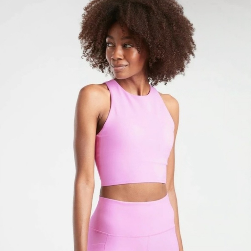 Athleta Pink Sports Bra